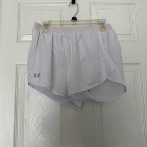 Under Armour Women's White Athletic Shorts